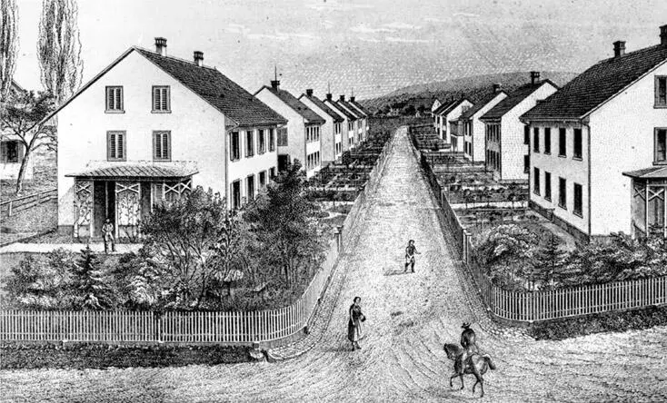 La première cité ouvrière de Suisse est construite par la filature Rieter à - фото 14