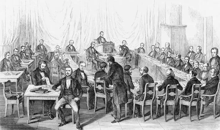 Lune des premières sessions de la Diète fédérale 1847 Lécole du village - фото 7