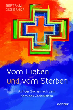Bertram Dickerhof Vom Lieben und vom Sterben обложка книги