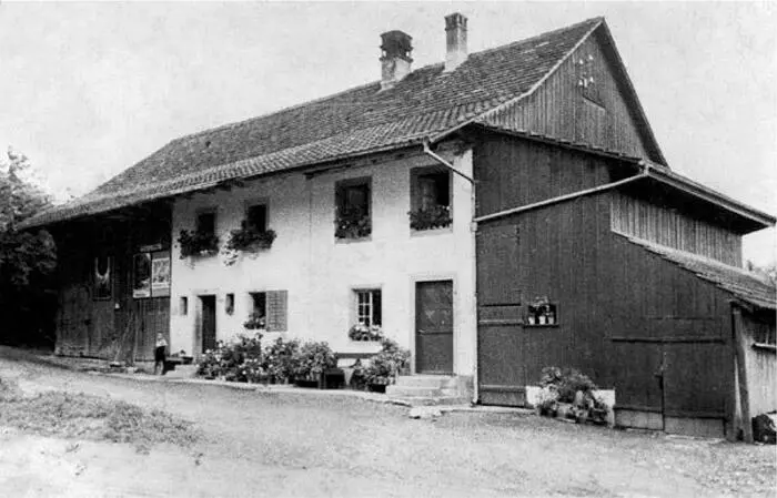 Das Elternhaus von Jakob Zollinger und des Autors in Herschmettlen Links der - фото 4