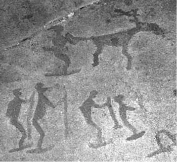 Felsritzungen am OnegaSees Eine der ersten Abhandlungen in welcher der - фото 28