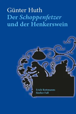 Günter Huth Der Schoppenfetzer und der Henkerswein обложка книги