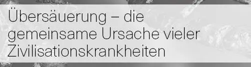 Was bedeutet Übersäuerung Definition nach Dr Jacob Symptome der - фото 1