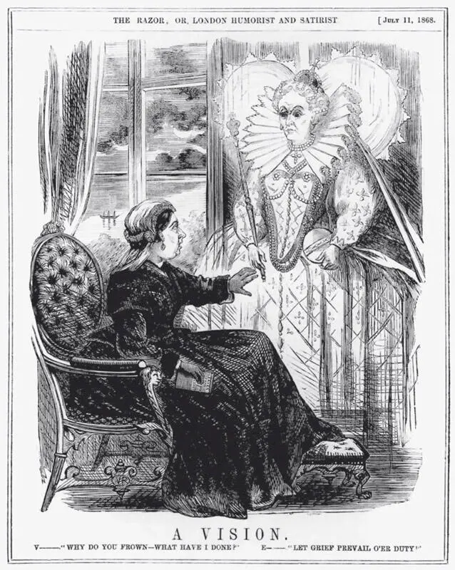 Eine Vision Königin Elizabeth I erscheint Königin Victoria und ermahnt sie - фото 10