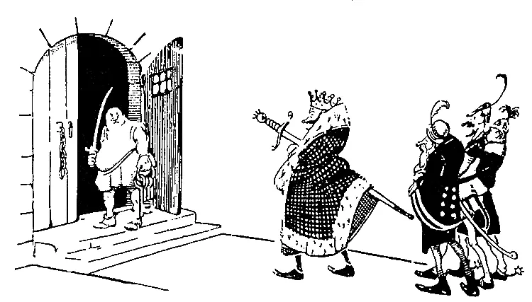 Десятка два человек окружили заключенного Он никогда больше не будет - фото 8