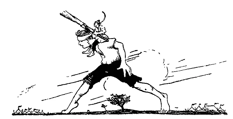 В таком виде Муц и Буц выбежали из Страны Чудес и перебежали через луг Муц - фото 13