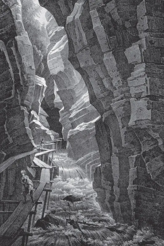 Die Taminaschlucht die Unterwelt die James Fenimore Cooper 1833 besuchte - фото 16