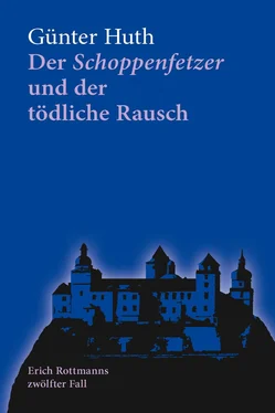 Günter Huth Der Schoppenfetzer und der tödliche Rausch обложка книги