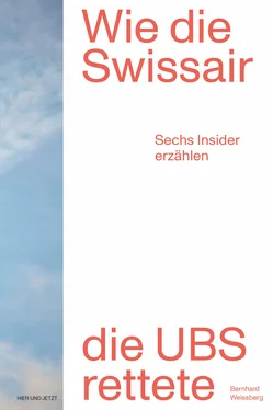 Bernhard Weissberg Wie die Swissair die UBS rettete обложка книги