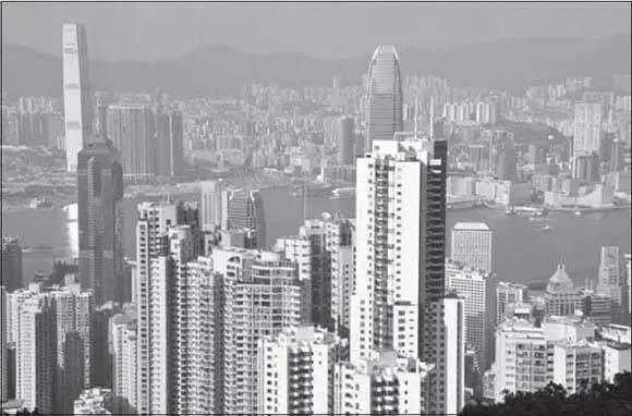 Ein Blick über die Skyline von Hongkong lässt nicht erahnen unter welchen - фото 3