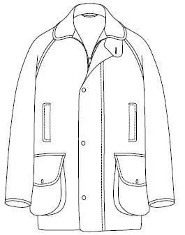 Tweedjacke Barbourjacke Step - фото 61