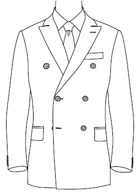 Doppelreihiger Blazer Eine weniger bekannte aber sehr gut für Blazer - фото 41