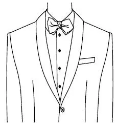 Schalkragen Shawl Collar Unabhängig von der Form des Revers sollte der - фото 16