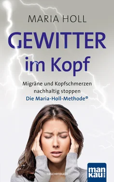 Maria Holl Gewitter im Kopf. Migräne und Kopfschmerz nachhaltig stoppen обложка книги