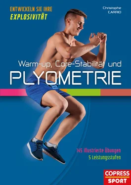 Christophe Carrio Warm-up, Core-Stabilität und Plyometrie обложка книги