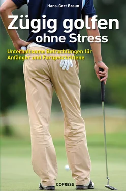 Hans-Gert Braun Zügig Golfen ohne Stress обложка книги