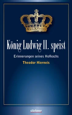 Theodor Hierneis König Ludwig II speist обложка книги