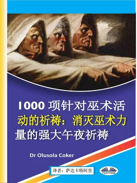 Olusola Coker 1000项针对巫术活动的祈祷 обложка книги