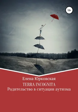 Елена Юрковская Terra Incognita. Родительство в ситуации аутизма обложка книги