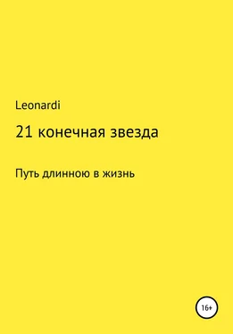 Leonardi 21 конечная звезда обложка книги