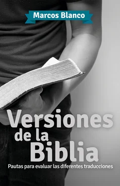 Marcos Blanco Versiones de la Biblia обложка книги