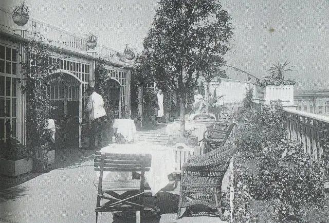 Ресторан на крыше гостиницы Европейская 1925 г Фасад ресторана - фото 6