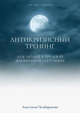 Анастасия Чембарисова Антикризисный Тренинг обложка книги