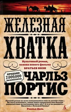 Чарльз Портис Железная хватка обложка книги