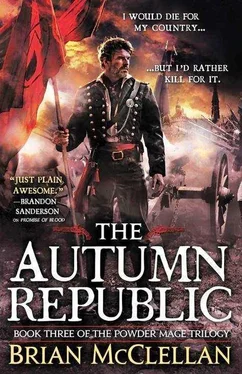 Brian McCLELLAN The Autumn Republic обложка книги