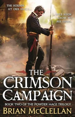 Brian McCLELLAN The Crimson Campaign обложка книги