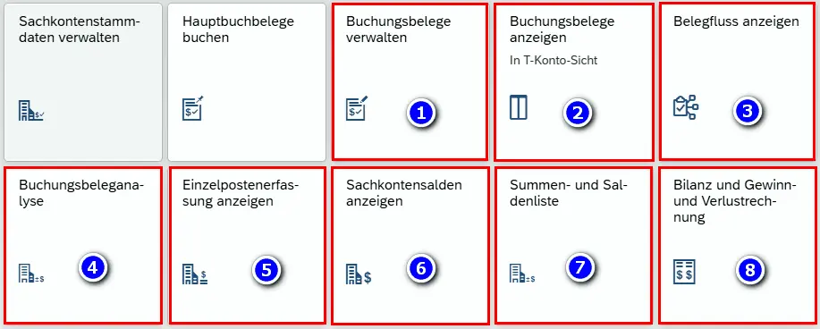 Abbildung 311 Apps für Analysen im Hauptbuch In den nächsten beiden - фото 57