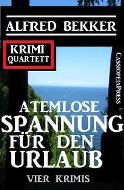 Alfred Bekker Atemlose Spannung für den Urlaub: Vier Krimis: Krimi Quartett обложка книги