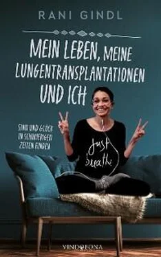 Rani Gindl Mein Leben, meine Lungentransplantationen und ich обложка книги