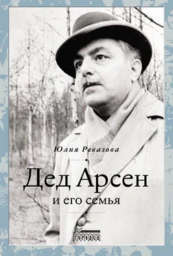 Юлия Ревазова Дед Арсен и его семья обложка книги