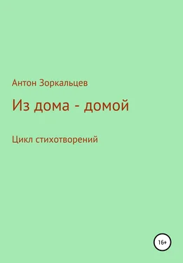 Антон Зоркальцев Из дома – домой обложка книги