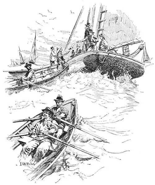dories came alongside with letters for home The last letters pitched on deck - фото 20