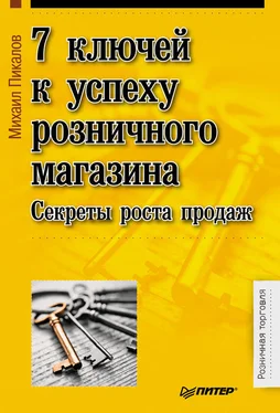 Михаил Пикалов 7 ключей к успеху розничного магазина. Секреты роста продаж обложка книги