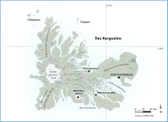 Figure 12 The Îles Kerguelen Figure 13 The Îles Crozet - фото 3