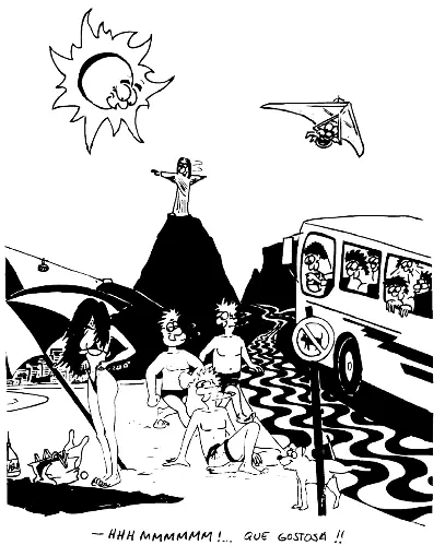 For Her Wear as little as possible The female Carioca arrives at the beach - фото 16