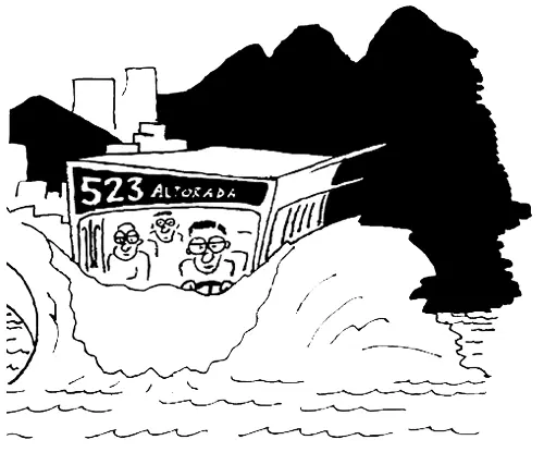 6 If you should be on a bus great It is the safest and driest place to be - фото 47