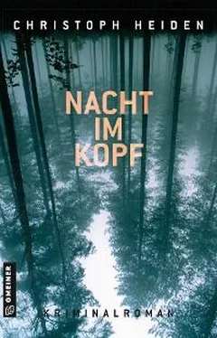 Christoph Heiden Nacht im Kopf обложка книги