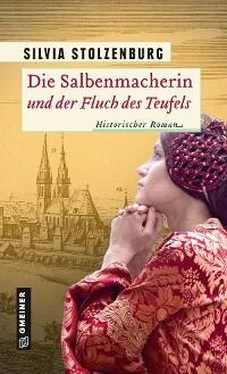 Silvia Stolzenburg Die Salbenmacherin und der Fluch des Teufels обложка книги