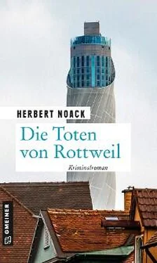 Herbert Noack Die Toten von Rottweil обложка книги