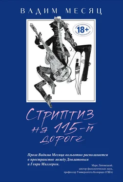 Вадим Месяц Стриптиз на 115-й дороге (сборник) обложка книги