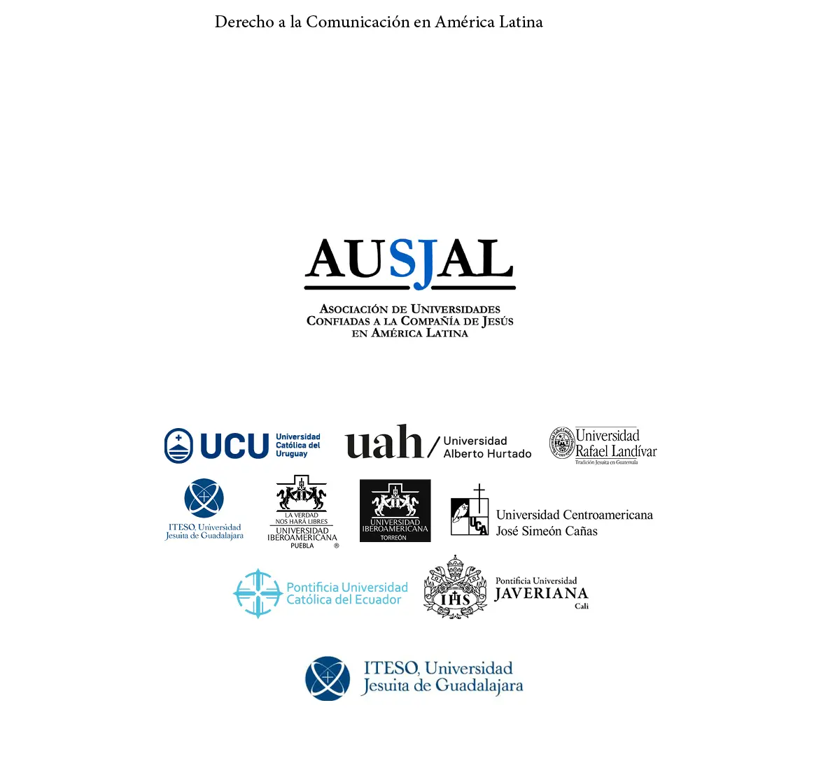 Derecho a la Comunicación en América Latina Giorgina Santángelo1 María Ximena - фото 1