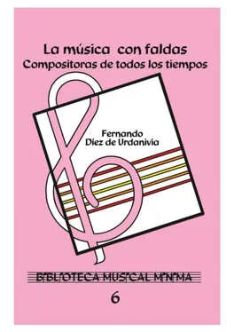 Fernando Díez de Urdanivia La música con faldas обложка книги