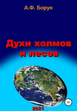 Александр Борун Духи холмов и лесов обложка книги