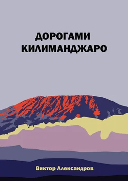 Виктор Александров Дорогами Килиманджаро обложка книги