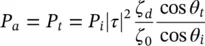 where P a S a dA aand P i S i dA i S aand S iare the amplitude of the - фото 70