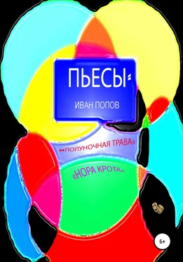 Иван Попов Пьесы «Полуночная трава», «Нора крота» обложка книги